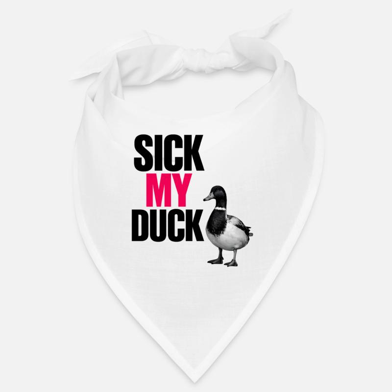 Malade mon canard – Jeu de mots drôle sur le canard Bandana
