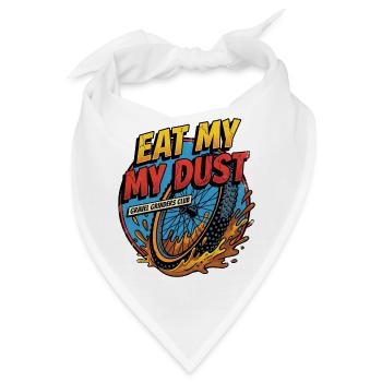 Iss meine Staubkiesmühlen - Bandana - Weiß - Vorne