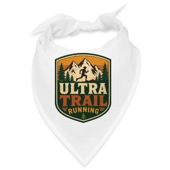 Ultra-Trailrunning - Bandana - Weiß - Vorne
