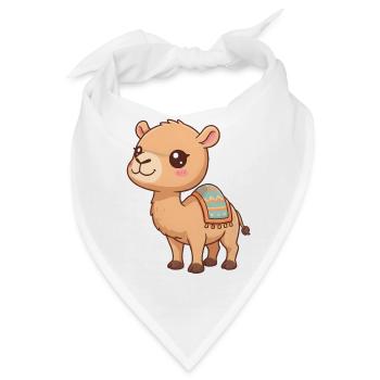Dromedar - Bandana - Weiß - Vorne