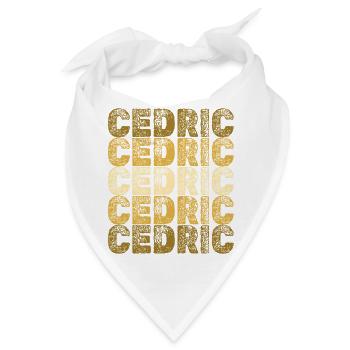 Cedric als Gebuertig - Bandana - Weiß - Vorne