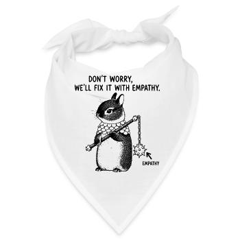 Corporate Humor | Sarkastisches Büro-Meme - Bandana - Weiß - Vorne