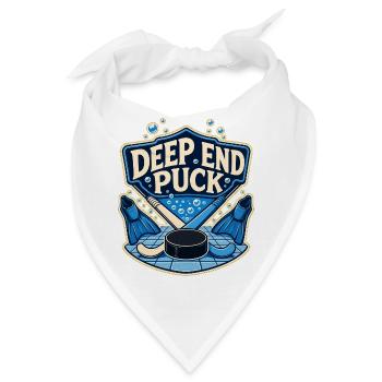 DEEP END PUCK - Bandana - Weiß - Vorne