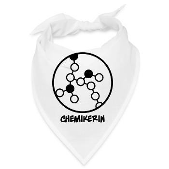 Chemikerin - Bandana - Weiß - Vorne