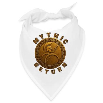 Spartanischer Krieger Mythische Rückkehr. - Bandana - Weiß - Vorne