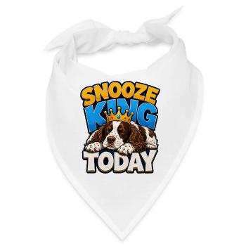 Englischer Springer-Spaniel - Bandana - Weiß - Vorne