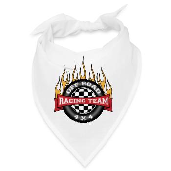 Off Road - Bandana - Weiß - Vorne