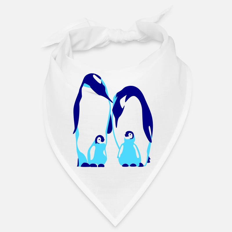 penguin - Bandana - white