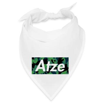 Atze Camouflage v1 - Bandana - Weiß - Vorne