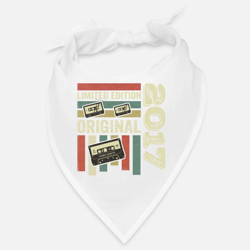 Vintage 2017 - Retro Geburtstagsspruch 2017 Bandana