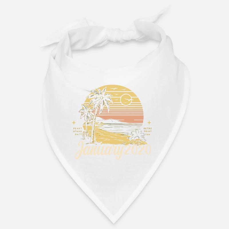 2020 Geburtstag Januar 2020 - Geschenk Januar 2020 Bandana