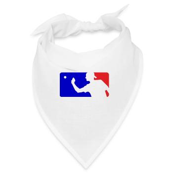 Beerpong Logo - Bandana - Weiß - Vorne