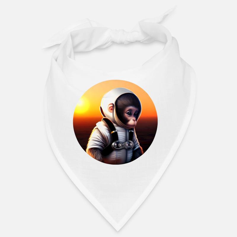 Monkey Astronaut Bandana