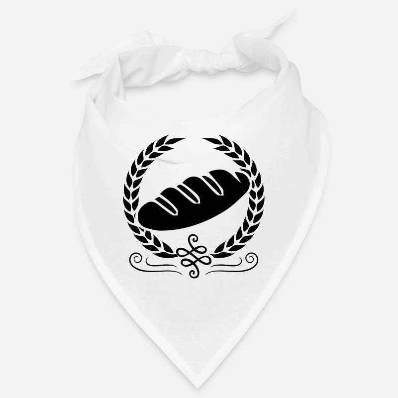 bread icon symbol wreath Bandana