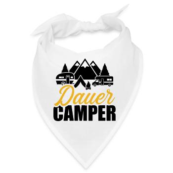 Camping - Bandana - Weiß - Vorne