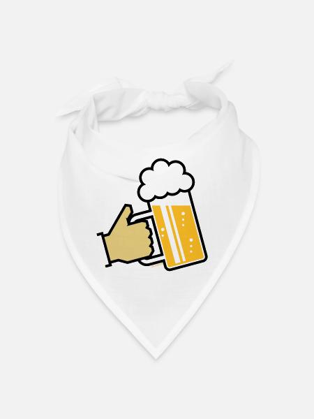 XBayerian Salute (L3) - Bandana - blanc - Devant