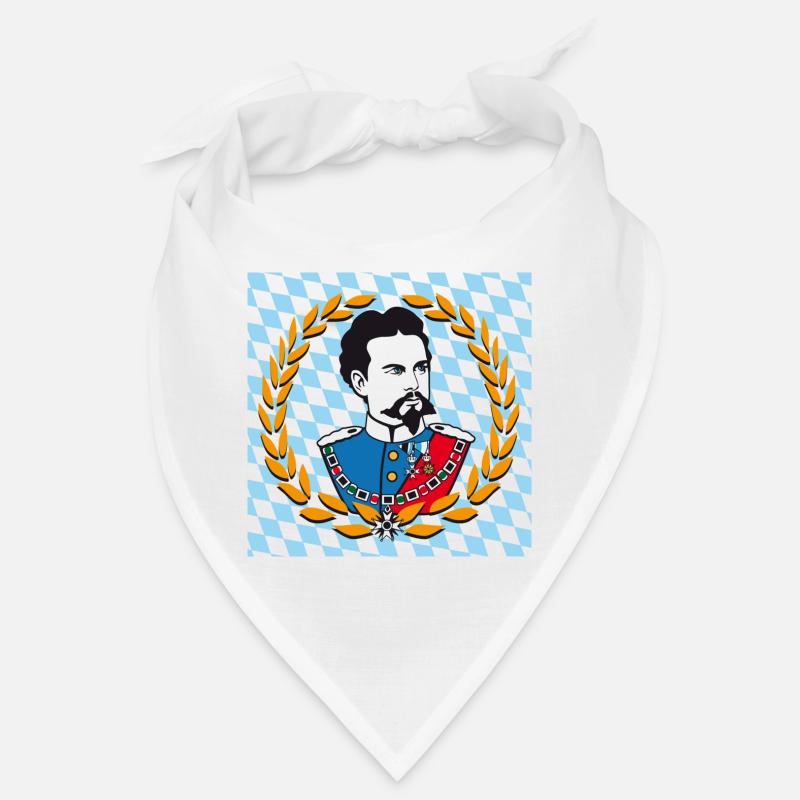 Koenig Ludwig / diamond pattern for Buttons Bandana