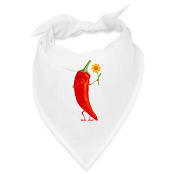 Mrs. Chili - Bandana - Weiß - Vorne