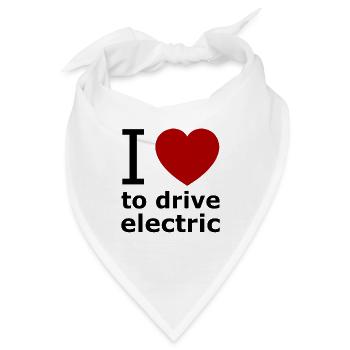 Elektro Auto - Bandana - Weiß - Vorne