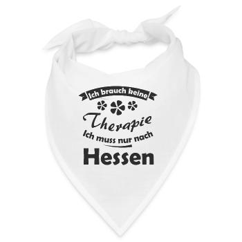 Die Therapie in Hessen - Bandana - Weiß - Vorne