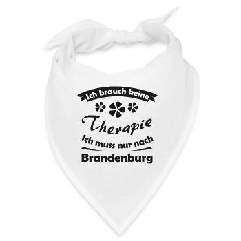 Brandenburg - Bandana - Weiß - Vorne