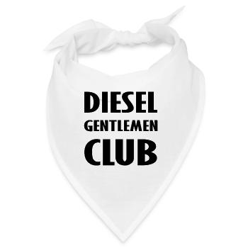 Autofahrer Club - Bandana - Weiß - Vorne