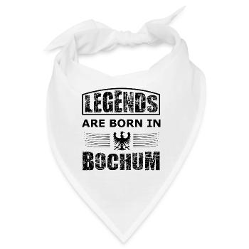 Die Legende aus Bochum - Bandana - Weiß - Vorne