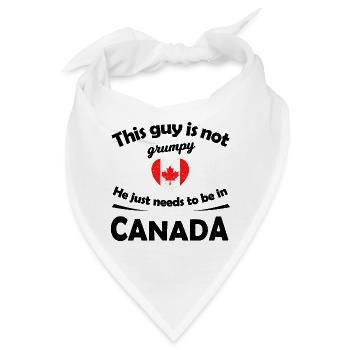 Die Ferien in Kanada - Bandana - Weiß - Vorne