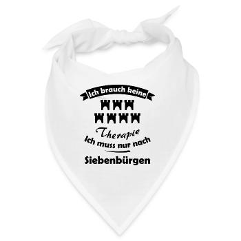 Der Urlaub in Siebenbürgen - Bandana - Weiß - Vorne