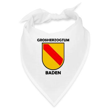 Die Heimat Badnerland - Bandana - Weiß - Vorne