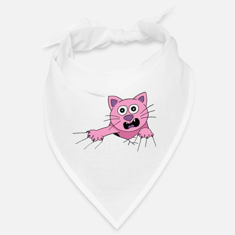 Un chat crie à l’aide Bandana