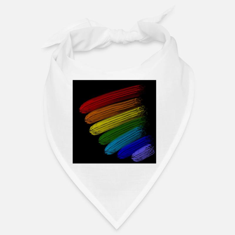 strisce arcobaleno Bandana