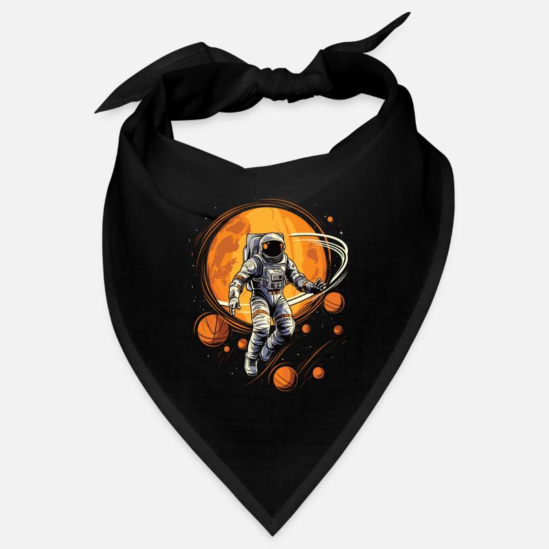 Un astronaute joue au basket dans l’espace Bandana