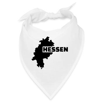 Hessen - Bandana - Weiß - Vorne