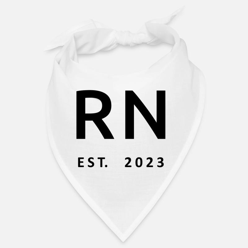 RN Est. 2023 Graduation Registered Nursing Student Bandana