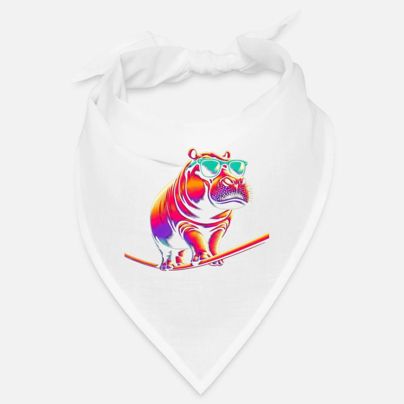 Nilpferd Slackline Bandana