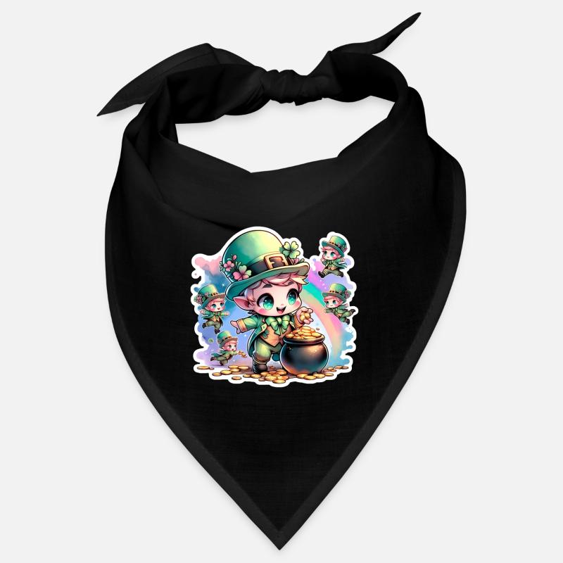St. Patrick's Day Chibi Kobolde Bandana