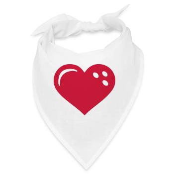 Bowling - Bandana - Weiß - Vorne
