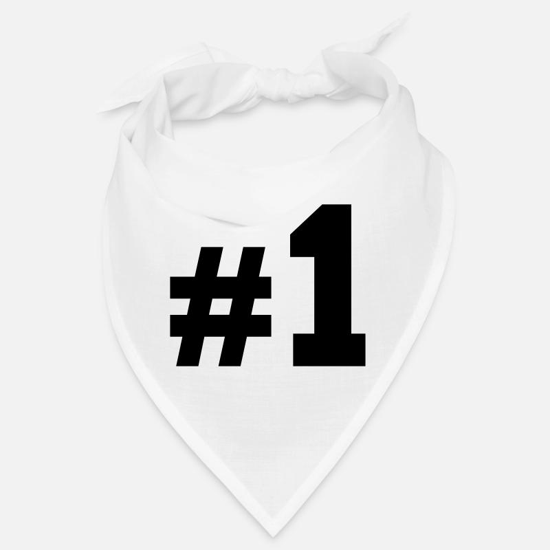 Nummer Eins - Bandana - Weiß