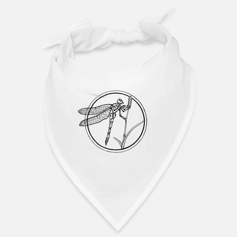 Dessin au trait Dragofly Bandana