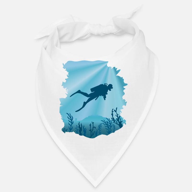 Plongeur sous-marin, plongée Bandana