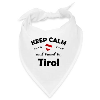 Die Tiroler - Bandana - Weiß - Vorne