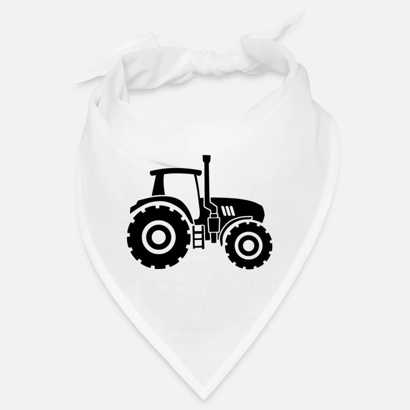 Traktor - Bandana - Weiß