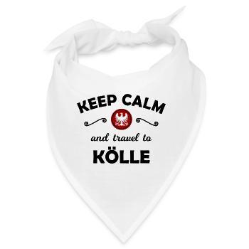 Heimweh nach Köln - Bandana - Weiß - Vorne