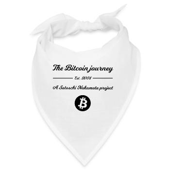 Das Satoschi Projekt - Bandana - Weiß - Vorne