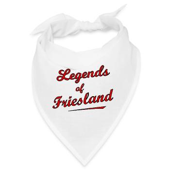 Legenden aus Friesland - Bandana - Weiß - Vorne