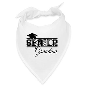 Senior 2023 Oma Stolze Oma von Graduate - Bandana - Weiß - Vorne