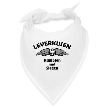Leverkusen - Bandana - Weiß - Vorne