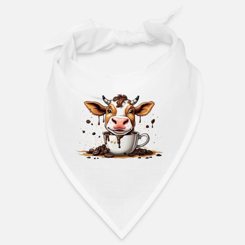 MILCHBAUER KUH BAUER KAFFEE KÜHE Bandana