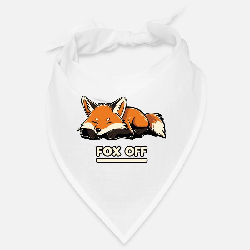 Fox Off - Sleepy Fox Bandana
